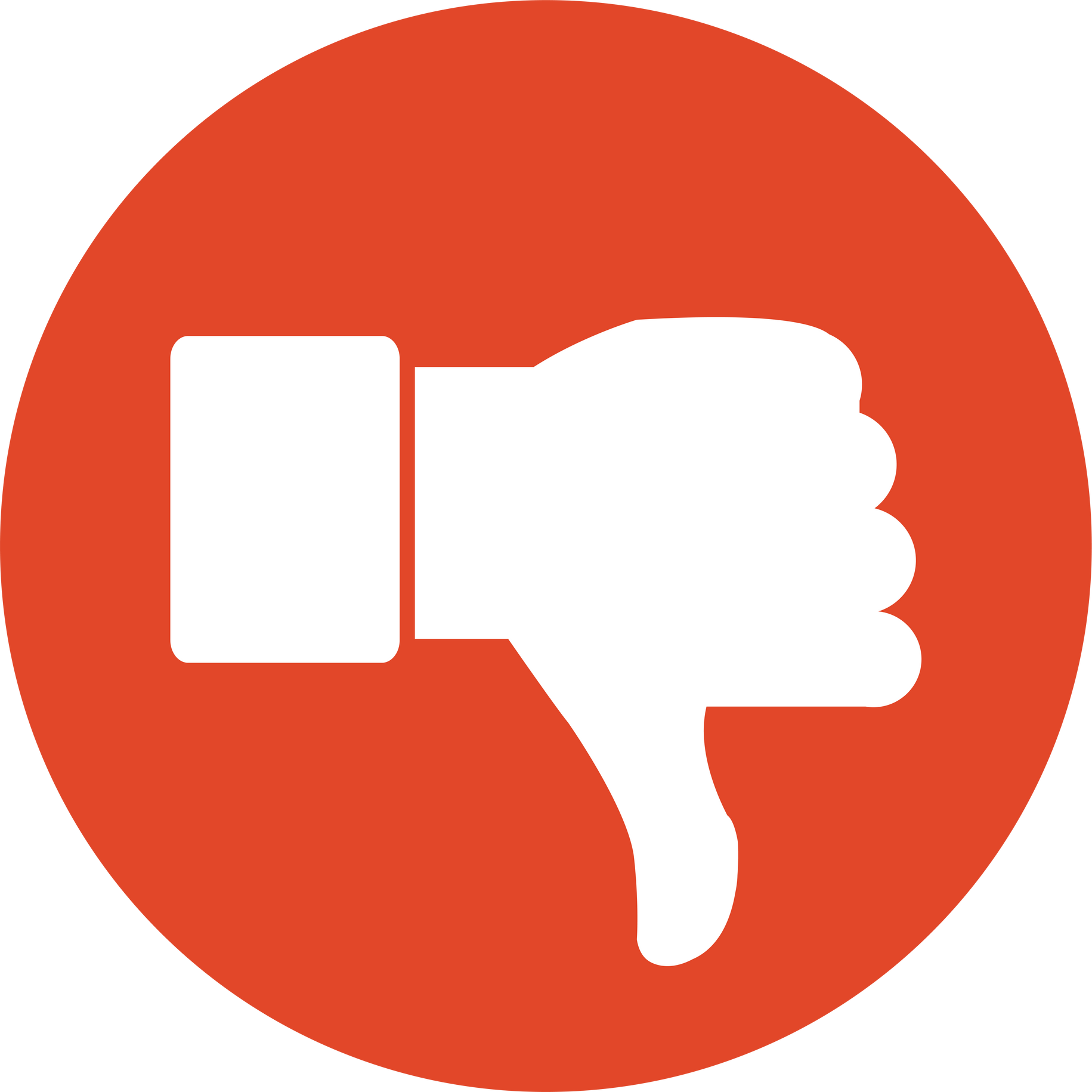 humps Down unlike icon. unlike icon Flat design.